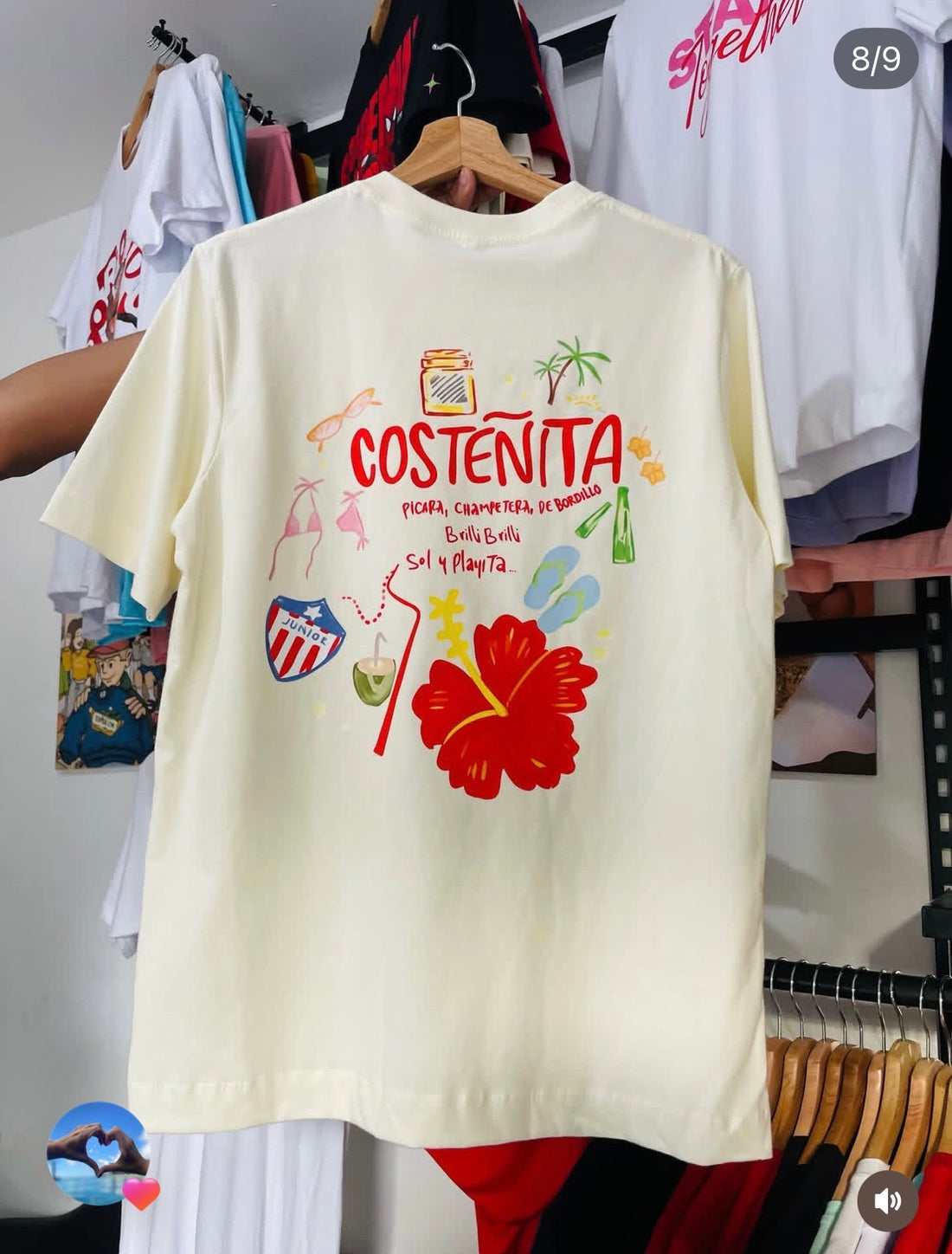 CAMISETA COSTEÑITA