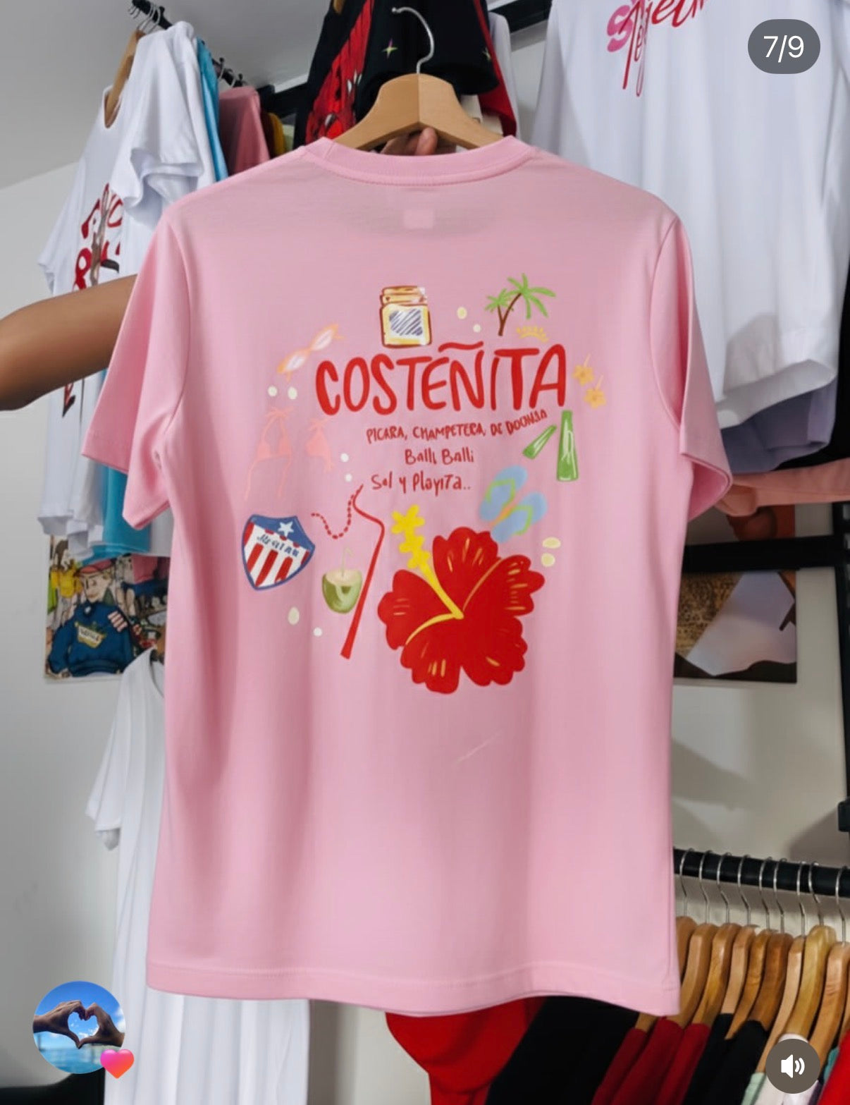CAMISETA COSTEÑITA