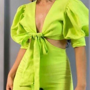 JUMPER LINO LIME