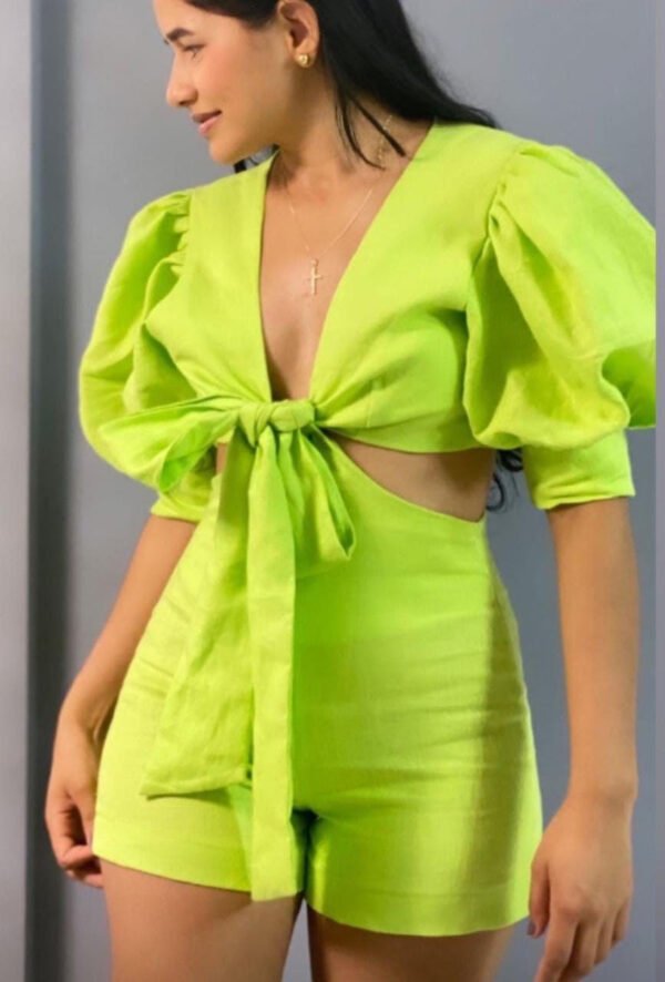 JUMPER LINO LIME