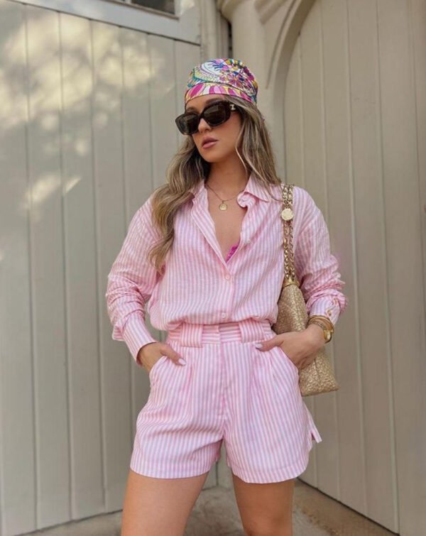 SET CAMISERO RAYAS