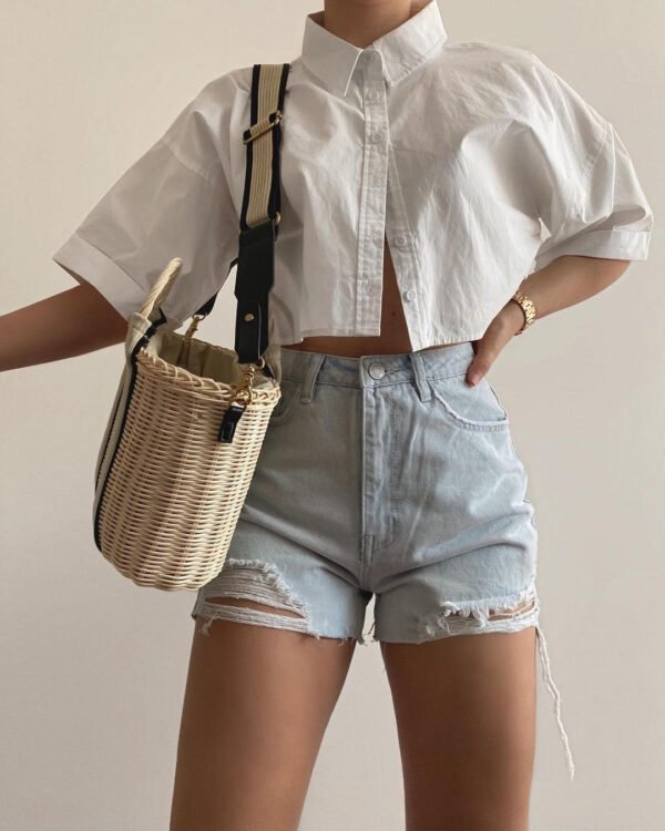 CAMISERA CROP POP