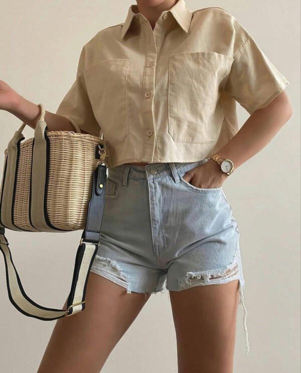 CAMISERA CROP POP - Imagen 2
