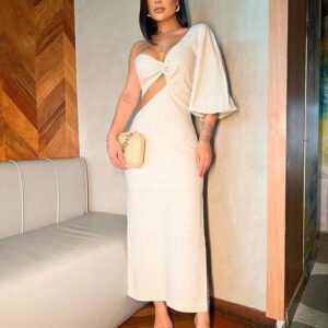 VESTIDO LINO MIDI
