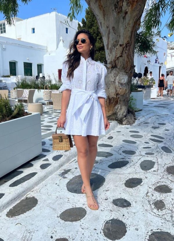 VESTIDO SALMA OJALILLOS